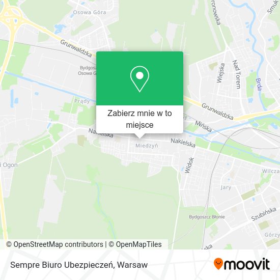 Mapa Sempre Biuro Ubezpieczeń