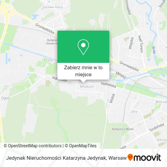 Mapa Jedynak Nieruchomości Katarzyna Jedynak