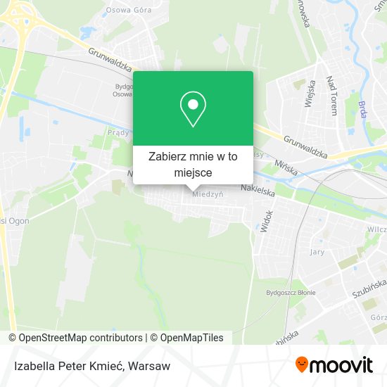 Mapa Izabella Peter Kmieć