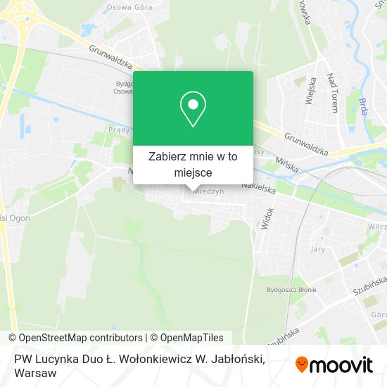 Mapa PW Lucynka Duo Ł. Wołonkiewicz W. Jabłoński