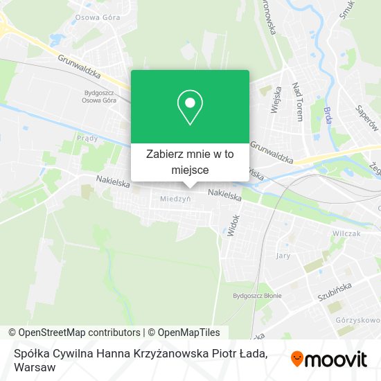 Mapa Spółka Cywilna Hanna Krzyżanowska Piotr Łada