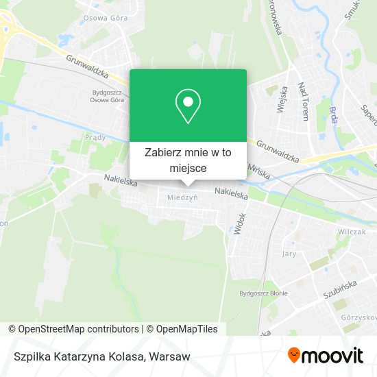 Mapa Szpilka Katarzyna Kolasa