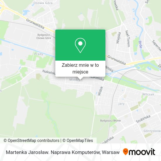 Mapa Martenka Jarosław. Naprawa Komputerów