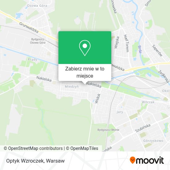 Mapa Optyk Wzroczek