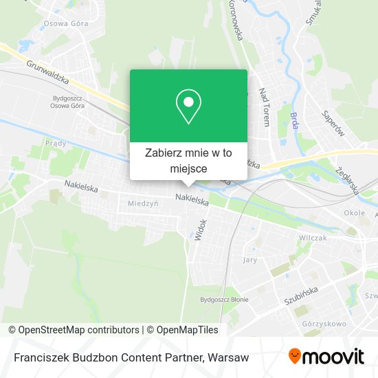 Mapa Franciszek Budzbon Content Partner