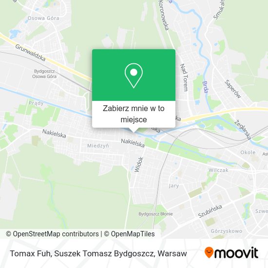 Mapa Tomax Fuh, Suszek Tomasz Bydgoszcz