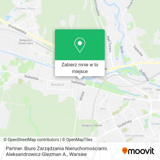 Mapa Partner. Biuro Zarządzania Nieruchomościami. Aleksandrowicz-Glezman A.