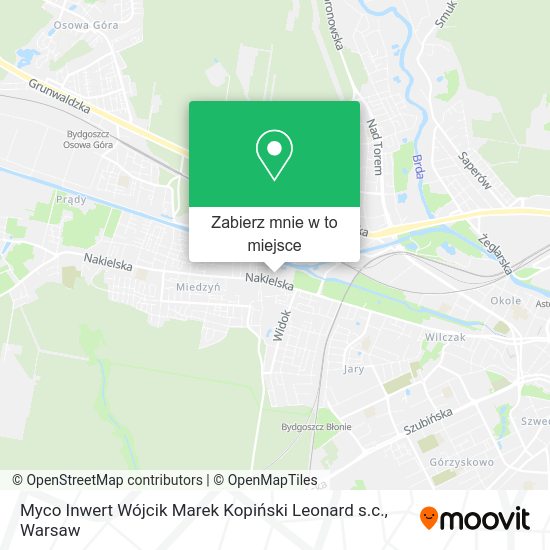 Mapa Myco Inwert Wójcik Marek Kopiński Leonard s.c.