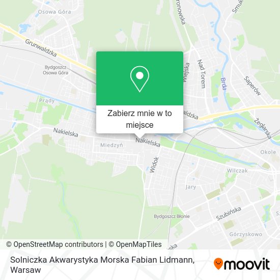 Mapa Solniczka Akwarystyka Morska Fabian Lidmann