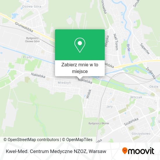 Mapa Kwel-Med. Centrum Medyczne NZOZ