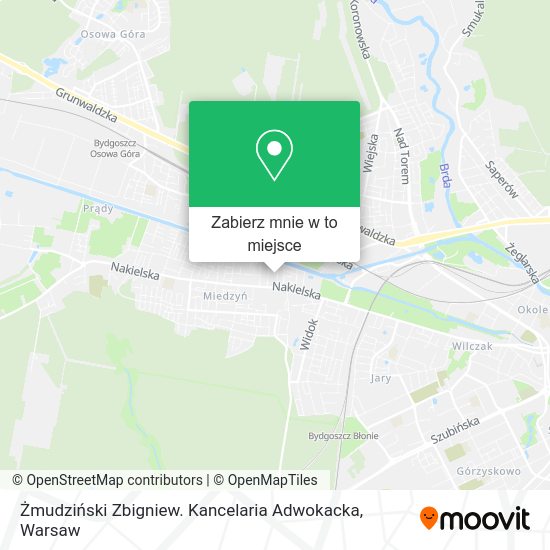 Mapa Żmudziński Zbigniew. Kancelaria Adwokacka