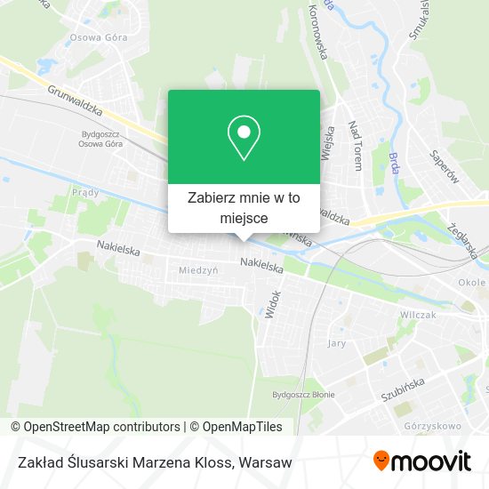 Mapa Zakład Ślusarski Marzena Kloss