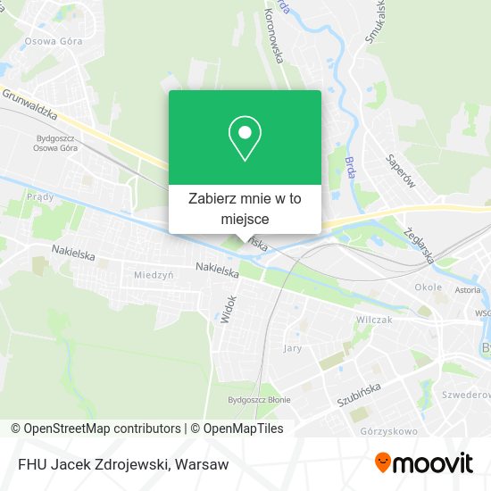 Mapa FHU Jacek Zdrojewski