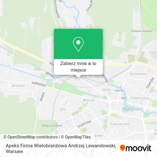 Mapa Apeks Firma Wielobranżowa Andrzej Lewandowski