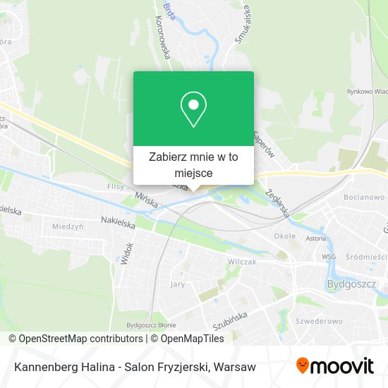 Mapa Kannenberg Halina - Salon Fryzjerski