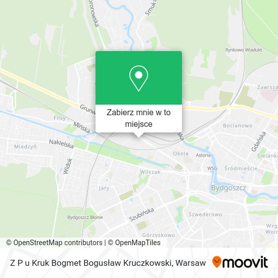 Mapa Z P u Kruk Bogmet Bogusław Kruczkowski