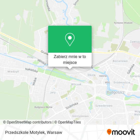 Mapa Przedszkole Motylek