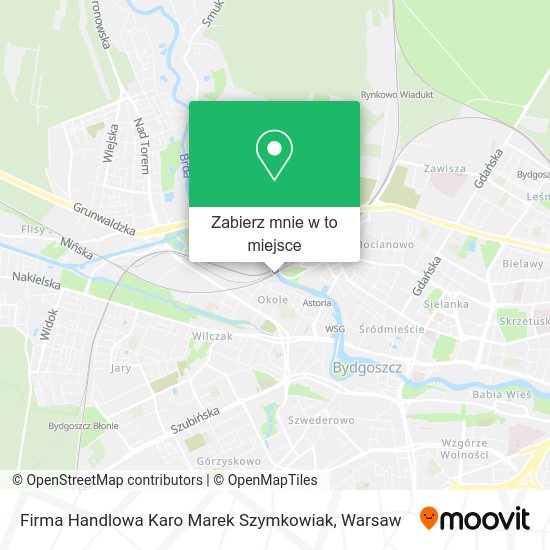 Mapa Firma Handlowa Karo Marek Szymkowiak