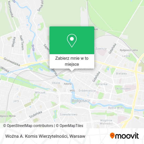 Mapa Woźna A. Komis Wierzytelności