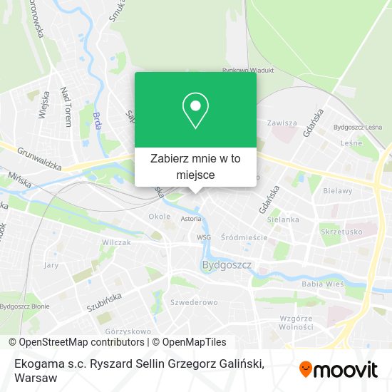 Mapa Ekogama s.c. Ryszard Sellin Grzegorz Galiński