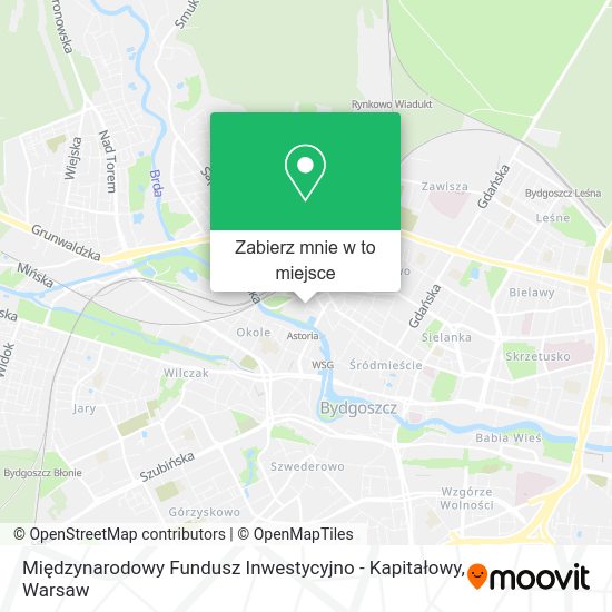 Mapa Międzynarodowy Fundusz Inwestycyjno - Kapitałowy