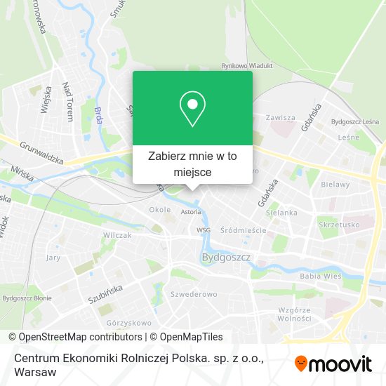 Mapa Centrum Ekonomiki Rolniczej Polska. sp. z o.o.