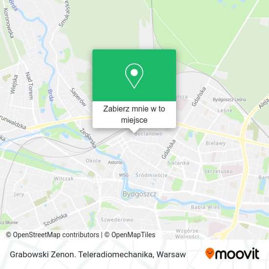 Mapa Grabowski Zenon. Teleradiomechanika