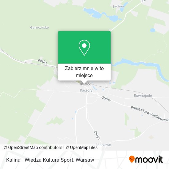 Mapa Kalina - Wiedza Kultura Sport