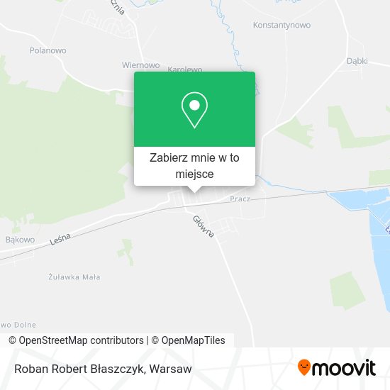 Mapa Roban Robert Błaszczyk