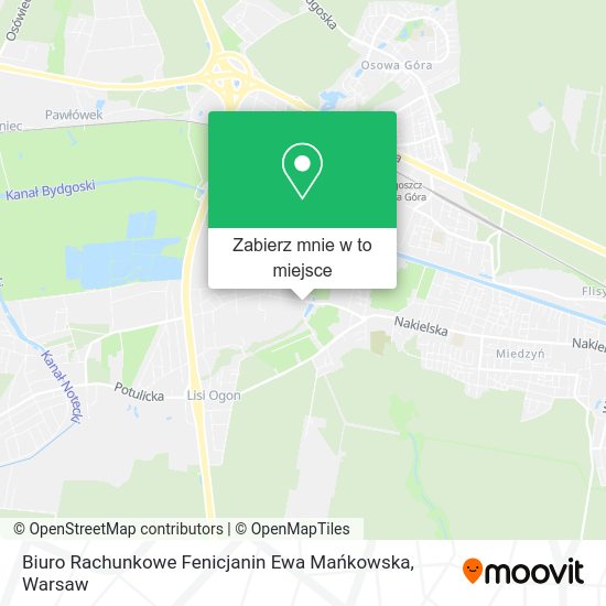 Mapa Biuro Rachunkowe Fenicjanin Ewa Mańkowska