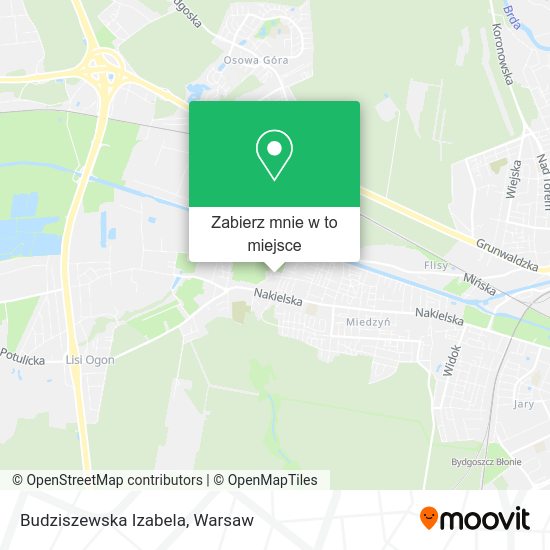 Mapa Budziszewska Izabela