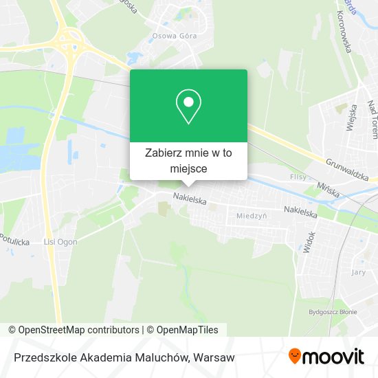 Mapa Przedszkole Akademia Maluchów