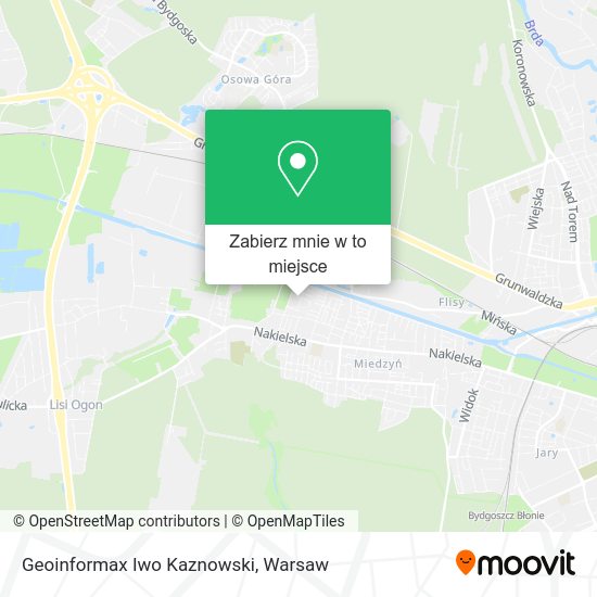 Mapa Geoinformax Iwo Kaznowski