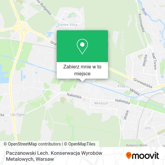 Mapa Paczanowski Lech. Konserwacja Wyrobów Metalowych