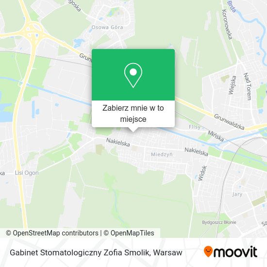 Mapa Gabinet Stomatologiczny Zofia Smolik