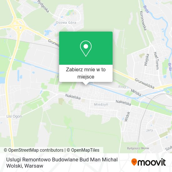 Mapa Uslugi Remontowo Budowlane Bud Man Michal Wolski