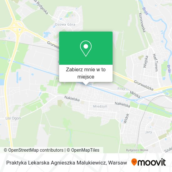 Mapa Praktyka Lekarska Agnieszka Malukiewicz