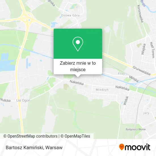 Mapa Bartosz Kamiński