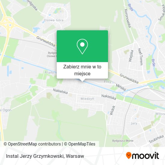 Mapa Instal Jerzy Grzymkowski