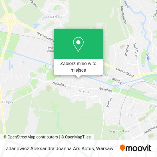 Mapa Zdanowicz Aleksandra Joanna Ars Actus