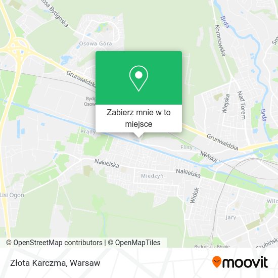 Mapa Złota Karczma