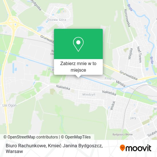 Mapa Biuro Rachunkowe, Kmieć Janina Bydgoszcz