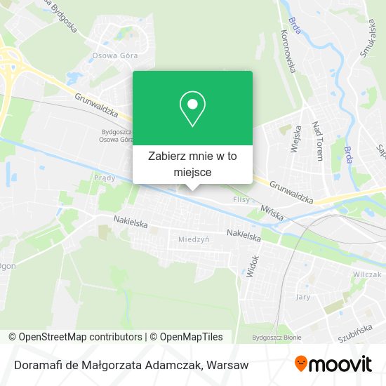 Mapa Doramafi de Małgorzata Adamczak