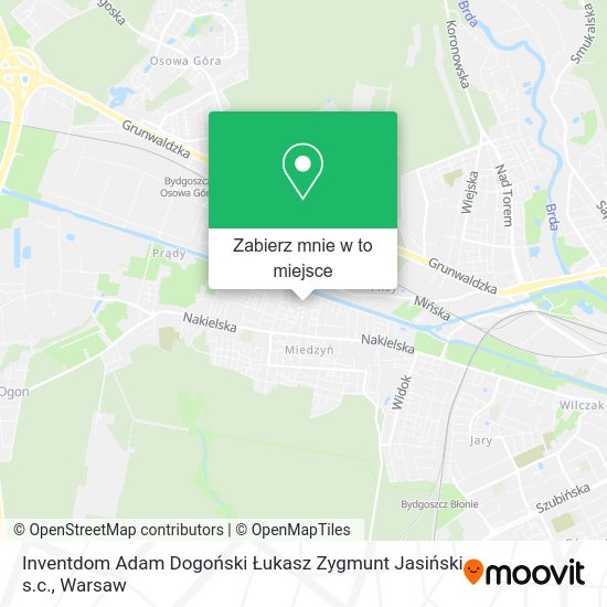 Mapa Inventdom Adam Dogoński Łukasz Zygmunt Jasiński s.c.