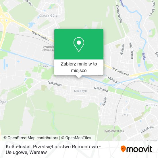 Mapa Kotło-Instal. Przedsiębiorstwo Remontowo - Usługowe