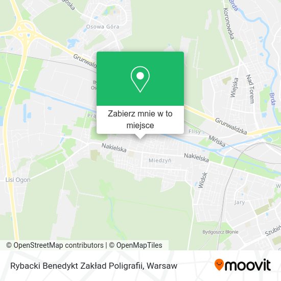 Mapa Rybacki Benedykt Zakład Poligrafii