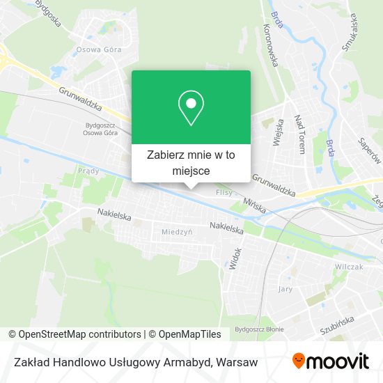 Mapa Zakład Handlowo Usługowy Armabyd