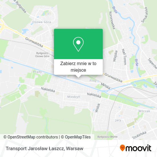 Mapa Transport Jarosław Łaszcz