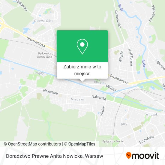 Mapa Doradztwo Prawne Anita Nowicka