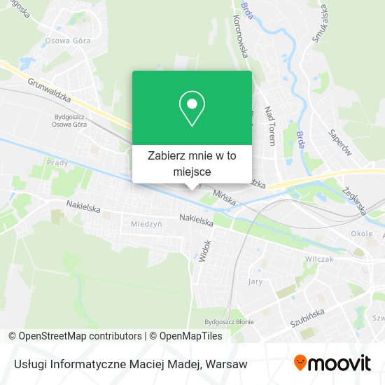 Mapa Usługi Informatyczne Maciej Madej